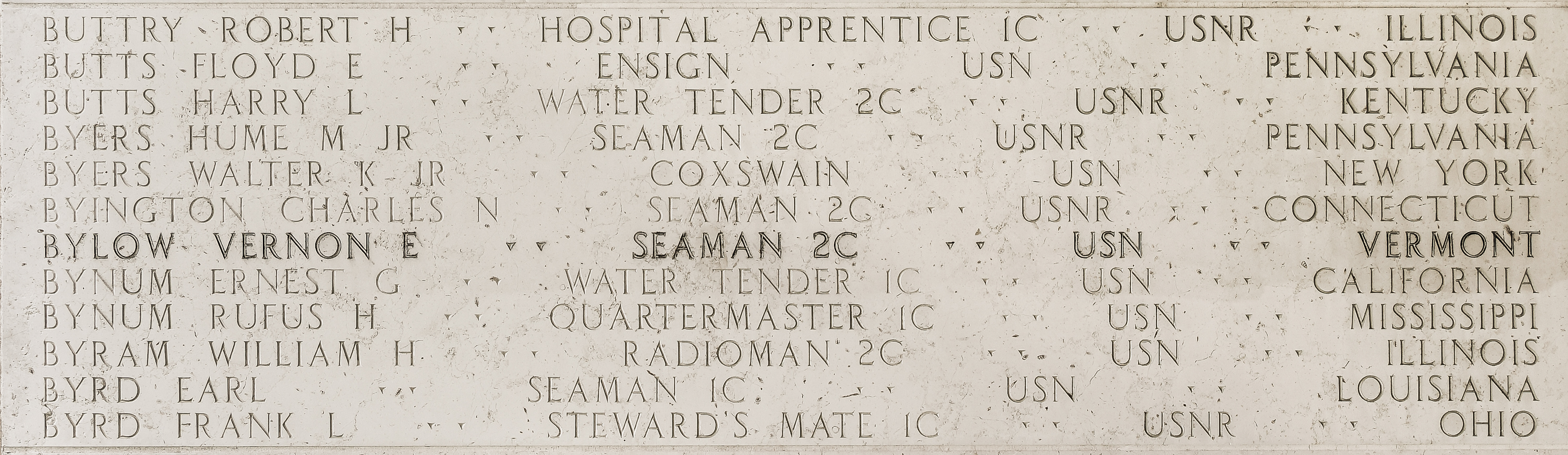 William H. Byram, Radioman Second Class